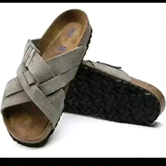 Birkenstock Mens Lugano Sandals 10 - Picture 1 of 16